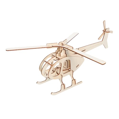 VILLCASE 3 Stück DIY Bausatz für Bemalbare Holzflugzeuge Kreativität und Motorischen Fähigkeiten für Spiel und Spaß von VILLCASE