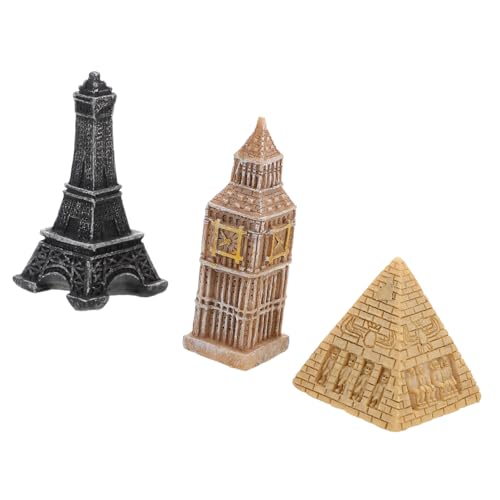 VILLCASE 3 Stück Teiliges mit Eiffelturm Ägyptischer und Realistische Miniatur Modelle für Stilvolle Wohn und Eventdekoration VILLCASE 3 Stück Teiliges mit Eiffelturm Ägyptischer und Realistische Miniatur Modelle für Stilvolle Wohn und Eventdekoration von VILLCASE