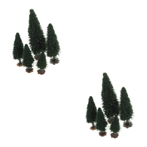 VILLCASE 30 STK kleines Baumlandschaftsmodell Miniaturbaum Modellbaum-Kuchenaufleger weihnachtsdeko Modelle Mini-Landschaftsbaummodell Miniaturbäume dreidimensional Diorama von VILLCASE