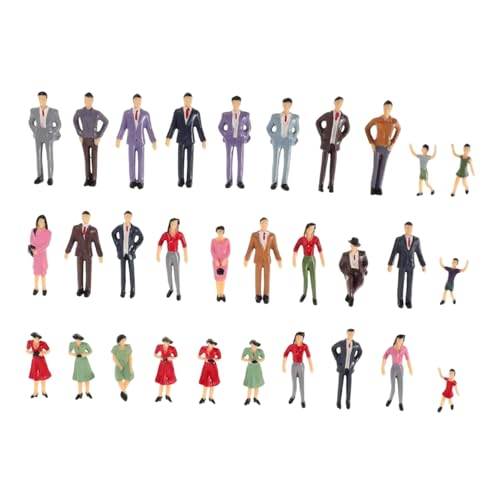 VILLCASE Vielseitig Einsetzbare Miniatur-personenfiguren – Perfekt Für Puppenhäuser Architekturmodelle Und Mini-szenen von VILLCASE