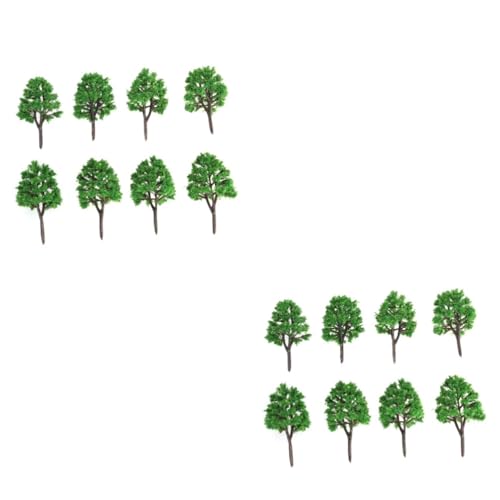 VILLCASE 40 STK modellbäume modeleisenbahnen Zen-Gartenbäume Zubehör für Dioramen Gründekor Modelle weihnachtsdeko grüner Modellbaum Landschaftsmodellbaum mischen Moos Spielzeug schmücken von VILLCASE