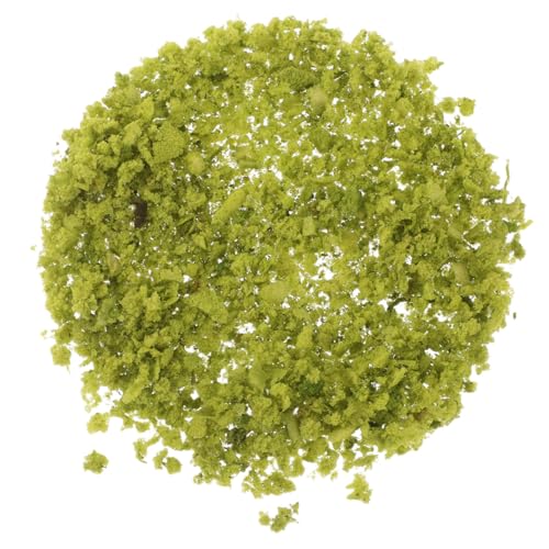 VILLCASE Künstliches Modellgras Für Dioramen 5 Beutel Mit 100 G Landschaftsgras Einfach Aufzutragendes PVC-Material Statisches Gras von VILLCASE