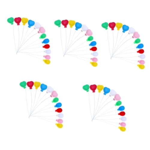 VILLCASE 5 Sätze Miniatur Ballons Bunte Dekoration Für Miniatur Landschaften Puppenhäuser Kuchen Realistische Foto Requisiten Für Partys Feierlichkeiten 12 Stück * 5 VILLCASE 5 Sätze Miniatur Ballons Bunte Dekoration Für Miniatur Landschaften Puppenhäuser Kuchen Realistische Foto Requisiten Für Partys Feierlichkeiten 12 Stück * 5 von VILLCASE