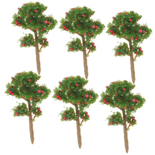 VILLCASE 6 Stück Teiliges Miniatur Baum für Sandtisch Modelleisenbahn Diorama Realistische Künstliche Fruchtbäume für DIY Mikro Landschaft Natürliche Moos Mikrolandschaft Dekoration VILLCASE 6 Stück Teiliges Miniatur Baum für Sandtisch Modelleisenbahn Diorama Realistische Künstliche Fruchtbäume für DIY Mikro Landschaft Natürliche Moos Mikrolandschaft Dekoration von VILLCASE