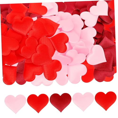 VILLCASE 600 Stücke Herz Form Blütenblätter Dekorative Konfetti Für Hochzeit Valentinstag Zubehör VILLCASE 600 Stücke Herz Form Blütenblätter Dekorative Konfetti Für Hochzeit Valentinstag Zubehör von VILLCASE