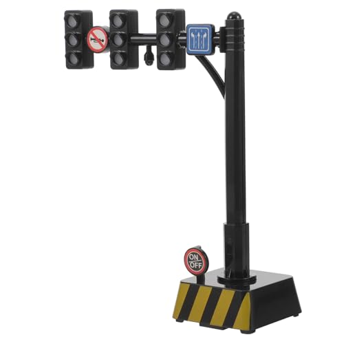 VILLCASE Ampel Zebrastreifen-signalmodellspielzeug Verkehr Ampeln Ampellampen Lichter Denken Simulation Straßenlicht Sensor Desktop-ampel Mini-bremslicht Modell-ampel Plastik von VILLCASE