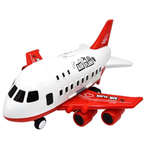 VILLCASE Flugzeugspielzeug Zum Zurückziehen Zehntel 6 Stück Feuerwehrautos Flugzeugmodell Kampfflugzeug Flugzeuge Fliegendes Spielzeug Für Kleinkinder Kinder von VILLCASE
