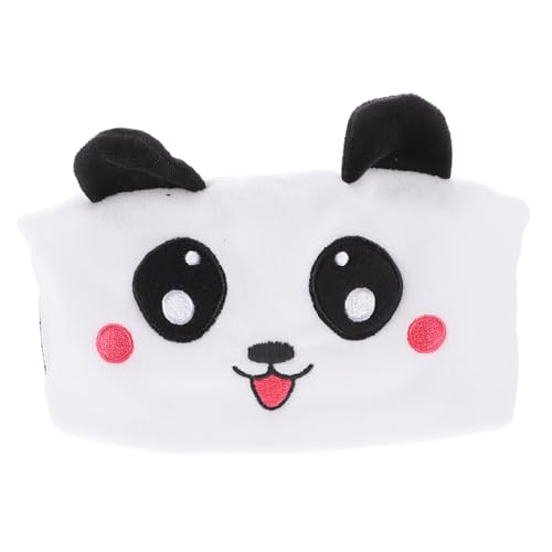 VILLCASE Kopftuch Mit -musik Panda-kopfhörer Panda Ohren Stirnband Gesichtswaschstirnband Panda-stirnbänder Panda-partyzubehör Gesichtsband Panda-stirnband Polyester von VILLCASE