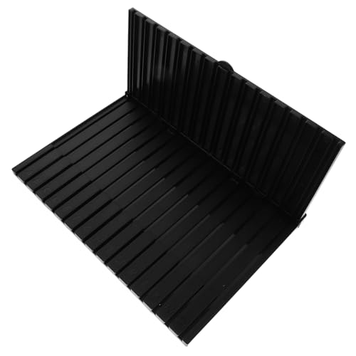 VILLCASE Modellbauteile Regal Organizer aus Robustem Schwarzem Material Platzsparendes DIY Modellbau Zubehör Kompatibel mit Gundam Präzise Fächer für Einfache Entnahme Langlebiger von VILLCASE