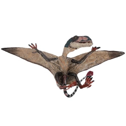 VILLCASE Realistische Fliegende Dinosaurierfiguren Flugsaurier Lernspielzeug Dinosaurier-Lehrmittel Pteranodon-Modell Zum Sammeln Von Geschenken Und Partygeschenken von VILLCASE