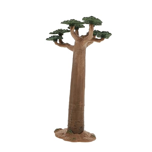 VILLCASE Realistisches Miniatur Baum Modell Langlebige Mikro Landschaftsdeko Detailreiche Pflanzendekoration Kleine Tischdekoration Robustes Kunsthandwerk für Dioramen von VILLCASE