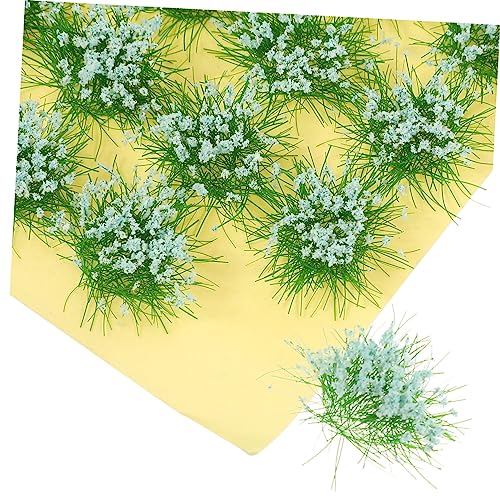 VILLFUL 1 Blatt Graskorn Simulationsblumencluster, DIY Blumencluster, DIY Sandtisch Blumendekor, Party Schmuck, Miniatur Landschaftsdekor, Miniatur Ornament, Sandtischdekor von VILLFUL