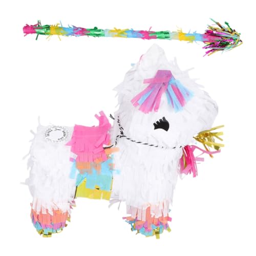 VILLFUL 1 Satz Alpaka-pinata Pinata Für Die Brautparty Traditionelles Pinata-spielzeug Mexikanische Fiesta-partyzubehör Pinata in Alpakaform Papier Piñata Kind Tier von VILLFUL