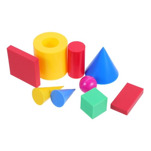 VILLFUL 1 Satz Geometrisches Formen Set für Teiliges Lernspielzeug mit Rechteckigem Zylinder und Kugel zur Räumlichen Vorstellungskraft und Logischen Denkfähigkeiten Hause VILLFUL 1 Satz Geometrisches Formen Set für Teiliges Lernspielzeug mit Rechteckigem Zylinder und Kugel zur Räumlichen Vorstellungskraft und Logischen Denkfähigkeiten Hause von VILLFUL