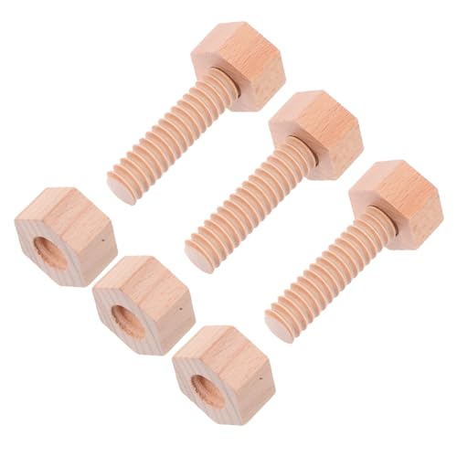 VILLFUL 1 Satz Holz Schraubenspielzeug für Kleinkinder Fördert Feinmotorik Kreatives Bauen Sicheres Robustes Lernspielzeug aus Holz für Interaktives Eltern Junge Mädchen Interaktion VILLFUL 1 Satz Holz Schraubenspielzeug für Kleinkinder Fördert Feinmotorik Kreatives Bauen Sicheres Robustes Lernspielzeug aus Holz für Interaktives Eltern Junge Mädchen Interaktion von VILLFUL