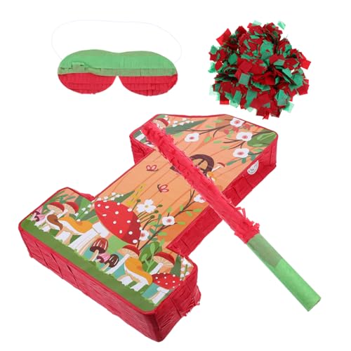 VILLFUL 1 Satz Mushroom Pinata für Geburtstagsfeiern mit Retro Design Vielseitig Einsetzbar Spiel und Dekoration für Kinderpartys und Themenfeiern Unvergessliche Erinnerungen VILLFUL 1 Satz Mushroom Pinata für Geburtstagsfeiern mit Retro Design Vielseitig Einsetzbar Spiel und Dekoration für Kinderpartys und Themenfeiern Unvergessliche Erinnerungen von VILLFUL