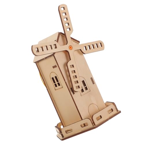 VILLFUL 1 Satz Solar Windmühle DIY Holzspielzeug für Bildungsspielzeug zur Erkundung für Schulprojekte und Kreative Bastelstunden VILLFUL 1 Satz Solar Windmühle DIY Holzspielzeug für Bildungsspielzeug zur Erkundung für Schulprojekte und Kreative Bastelstunden von VILLFUL