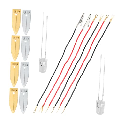 VILLFUL 1 Satz Wissenschaftliches Experimentierset Bildungswissenschafts-Kit Physik -Experiment -Kit Elektronischer Experimentierkasten Bildungsspielzeug für verzinkt von VILLFUL