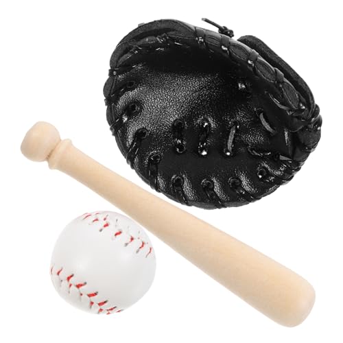 VILLFUL 1 Set Baseball Softball Modell, Miniatur Puppenhaus Sportausrüstung, Mini Baseballschläger, Miniatur Zubehör, Miniaturen, Puppenhaus Zubehör, Kleiner Baseballschläger, Mini VILLFUL 1 Set Baseball Softball Modell, Miniatur Puppenhaus Sportausrüstung, Mini Baseballschläger, Miniatur Zubehör, Miniaturen, Puppenhaus Zubehör, Kleiner Baseballschläger, Mini von VILLFUL