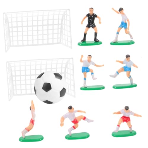 VILLFUL 1 Set Fußball Kuchendekoration, Kunststoff, Miniatur Fußball, Kuchendekoration, Dekoration, Fußball Landschaftsdekor, Miniatur Fußballfeld, Landschaftsdekor, Kuchendekor, Mini VILLFUL 1 Set Fußball Kuchendekoration, Kunststoff, Miniatur Fußball, Kuchendekoration, Dekoration, Fußball Landschaftsdekor, Miniatur Fußballfeld, Landschaftsdekor, Kuchendekor, Mini von VILLFUL