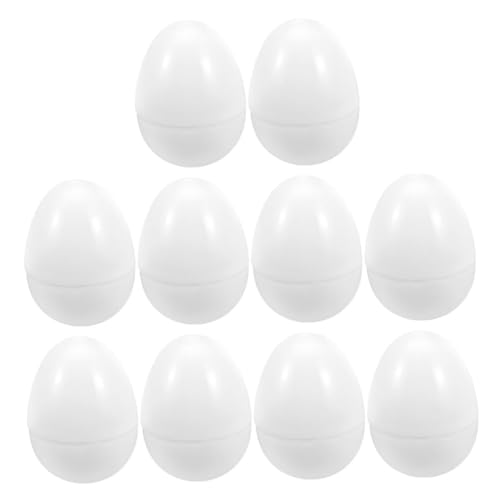 VILLFUL 10 Stück Befüllbare Ostereier aus Kunststoff für DIY Dekorationen und Kreative Projekte für Ostern Geburtstagsfeiern und Aktivitäten Robust und Wiederverwendbar VILLFUL 10 Stück Befüllbare Ostereier aus Kunststoff für DIY Dekorationen und Kreative Projekte für Ostern Geburtstagsfeiern und Aktivitäten Robust und Wiederverwendbar von VILLFUL