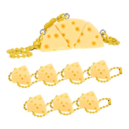VILLFUL 10 Stück Käse Ornamente, Schlüsselanhänger, Anhänger Für Handtasche, Schlüsselanhänger, Süßer Anhänger, Rucksack Anhänger, Schlüsselanhänger, Charms, Dekorativer VILLFUL 10 Stück Käse Ornamente, Schlüsselanhänger, Anhänger Für Handtasche, Schlüsselanhänger, Süßer Anhänger, Rucksack Anhänger, Schlüsselanhänger, Charms, Dekorativer von VILLFUL