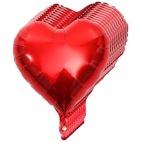 VILLFUL 10 Stück Liebesballons Aus Aluminiumfolie, Valentinstagsdekoration, Valentinstagsparty Ornamente, Hochzeitsballon, Party Dekorationsballons, Herzballons, Hochzeitsballons VILLFUL 10 Stück Liebesballons Aus Aluminiumfolie, Valentinstagsdekoration, Valentinstagsparty Ornamente, Hochzeitsballon, Party Dekorationsballons, Herzballons, Hochzeitsballons von VILLFUL