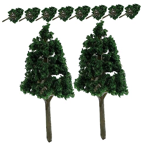 VILLFUL 10 Stück Szenenzubehör, Mini Szenenlayoutmodell, Landschaftsmodellschmuck, Künstliches Baummodell, Szenenmodell, Mini Landschaftspflanzendekor, Kleine Baumdekoration, Bäume, VILLFUL 10 Stück Szenenzubehör, Mini Szenenlayoutmodell, Landschaftsmodellschmuck, Künstliches Baummodell, Szenenmodell, Mini Landschaftspflanzendekor, Kleine Baumdekoration, Bäume, von VILLFUL