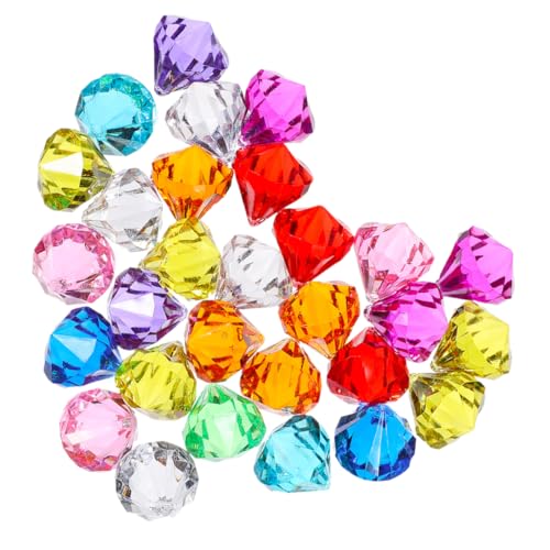 VILLFUL 100 Stück Diamant Edelstein Spielzeug, Gefälschtes Edelstein Spielzeug, Künstliches Edelstein Modell, Acryl Edelstein Spielzeug, Tisch Edelsteine, Schmuck, Dekorative Requisiten, VILLFUL 100 Stück Diamant Edelstein Spielzeug, Gefälschtes Edelstein Spielzeug, Künstliches Edelstein Modell, Acryl Edelstein Spielzeug, Tisch Edelsteine, Schmuck, Dekorative Requisiten, von VILLFUL