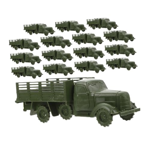 VILLFUL 16 Stück Teiliges Miniatur LKW Modell Präzise Gestaltete Kunststoff Fahrzeuge für Sandtisch Dekoration und Sammler Pädagogisches Fahrzeugwissen VILLFUL 16 Stück Teiliges Miniatur LKW Modell Präzise Gestaltete Kunststoff Fahrzeuge für Sandtisch Dekoration und Sammler Pädagogisches Fahrzeugwissen von VILLFUL