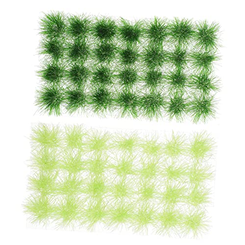 VILLFUL 2 Boxen, Grasschuppen, Grascluster, Miniatur Pflanzenbüschel, Miniatur Vegetationsgruppe, Simuliertes Grasdekor, Kunstgras, Fotografie Requisiten, DIY Grascluster, Miniatur VILLFUL 2 Boxen, Grasschuppen, Grascluster, Miniatur Pflanzenbüschel, Miniatur Vegetationsgruppe, Simuliertes Grasdekor, Kunstgras, Fotografie Requisiten, DIY Grascluster, Miniatur von VILLFUL