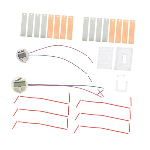 VILLFUL 2 Sätze Fruchtbatterie Experimentierset für Teiliges DIY Kit zur Herstellung Kartoffeluhr Wissenschaftliches Lernspielzeug für Schüler Experiment zur Erkundung von Elektrizität und von VILLFUL