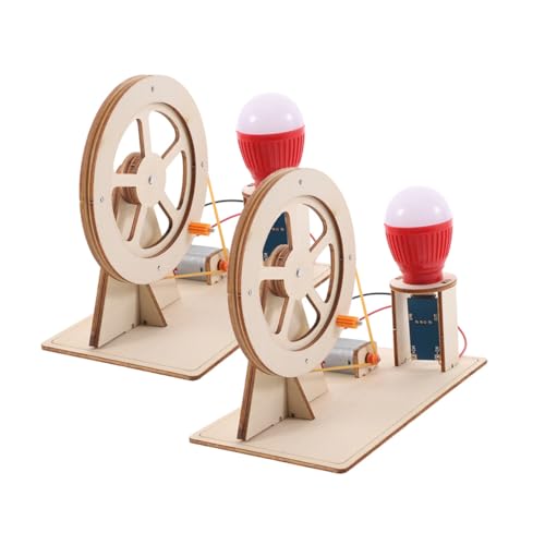 VILLFUL 2 Sätze Handkurbel Generator DIY Stromerzeuger Bausatz für Mechanisches Elektrizitäts Kit Pädagogisches Experimentierspielzeug für Grundschule Fördert VILLFUL 2 Sätze Handkurbel Generator DIY Stromerzeuger Bausatz für Mechanisches Elektrizitäts Kit Pädagogisches Experimentierspielzeug für Grundschule Fördert von VILLFUL