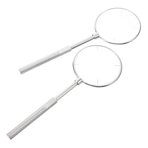 VILLFUL Testen Von 2 Stück Metallkreuzzylinderlinsen-optometriewerkzeugen Einfach Zu Verwenden Und Tragbar Für Optiker von VILLFUL