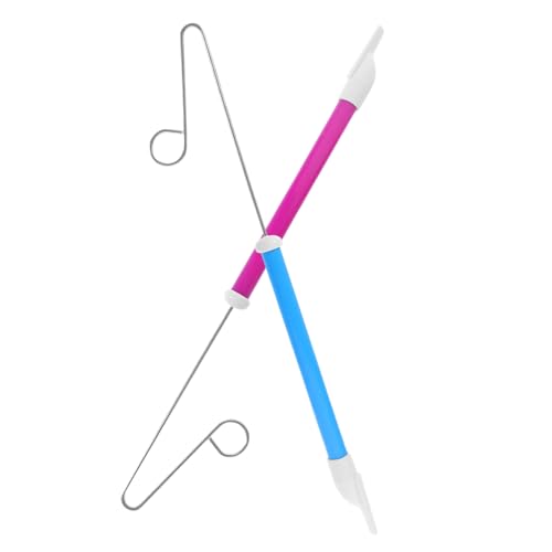 VILLFUL 2 Stück Schiebepfeife Musikinstrument für Kleinkinder Kreatives Lernspielzeug Musikalischen Fähigkeiten Blau und von VILLFUL