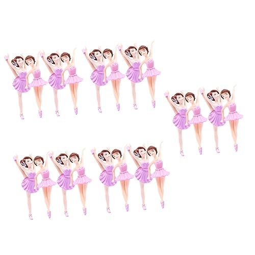 VILLFUL 20 Stück Ballerina Mädchen Ornamente, Ballett Topper, Ballerina Topper, Tanzende Mädchen, Kuchendekoration, Dekoration, Kuchenaufsatz, Statue, Kuchendekorationen VILLFUL 20 Stück Ballerina Mädchen Ornamente, Ballett Topper, Ballerina Topper, Tanzende Mädchen, Kuchendekoration, Dekoration, Kuchenaufsatz, Statue, Kuchendekorationen von VILLFUL