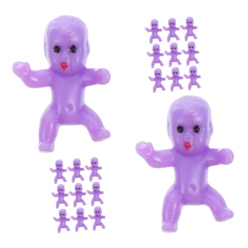 VILLFUL 20 Stück Teiliges Mini Kunststoff Junge Mädchen Kleine Babyfiguren Violett für Shower Partys Niedliche Deko und Geschenkboxen Geeignet als Partytütenfüller für Junge und Mädchen VILLFUL 20 Stück Teiliges Mini Kunststoff Junge Mädchen Kleine Babyfiguren Violett für Shower Partys Niedliche Deko und Geschenkboxen Geeignet als Partytütenfüller für Junge und Mädchen von VILLFUL
