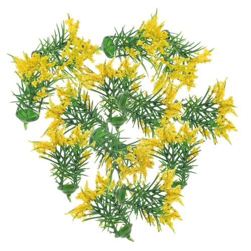 VILLFUL 20Stücke Teiliges Miniaturpflanzen Realistische Kunststoffblumen für Puppenhaus Dekoration und Gartenlandschaftsgestaltung Hohe Ornamente für DIY Projekte VILLFUL 20Stücke Teiliges Miniaturpflanzen Realistische Kunststoffblumen für Puppenhaus Dekoration und Gartenlandschaftsgestaltung Hohe Ornamente für DIY Projekte von VILLFUL