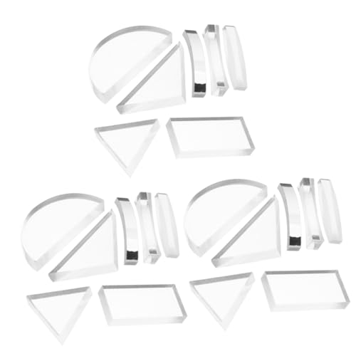 VILLFUL 21 Teiliges Optisches Linsenset, Physik Lehrmittel, Optisches Linsenset, Optische Linse Für Den Unterricht, Transparente Optische Linse, Konvexe Linse, Optische Linse Aus Glas, VILLFUL 21 Teiliges Optisches Linsenset, Physik Lehrmittel, Optisches Linsenset, Optische Linse Für Den Unterricht, Transparente Optische Linse, Konvexe Linse, Optische Linse Aus Glas, von VILLFUL