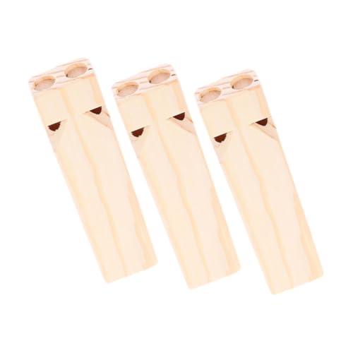 VILLFUL 3 Stück Orff Musikspielzeug Montessori- für Pfeifenspielzeug Zugpfeife aus Holz trainieren Kinderpfeife Zug zubehör hölzern Beige VILLFUL 3 Stück Orff Musikspielzeug Montessori- für Pfeifenspielzeug Zugpfeife aus Holz trainieren Kinderpfeife Zug zubehör hölzern Beige von VILLFUL