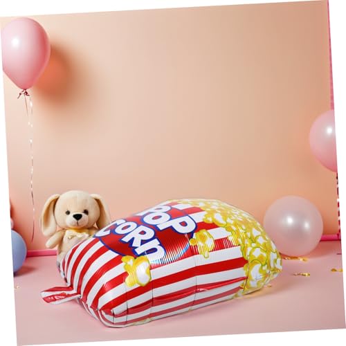 VILLFUL 3 Stück Teiliges Kinderparty Folienballons Popcorn Hot Dog Hamburger Realistische Food Dekoration Langlebig Vielseitig für Geburtstag Picknick Kino und Karnevalspartys VILLFUL 3 Stück Teiliges Kinderparty Folienballons Popcorn Hot Dog Hamburger Realistische Food Dekoration Langlebig Vielseitig für Geburtstag Picknick Kino und Karnevalspartys von VILLFUL