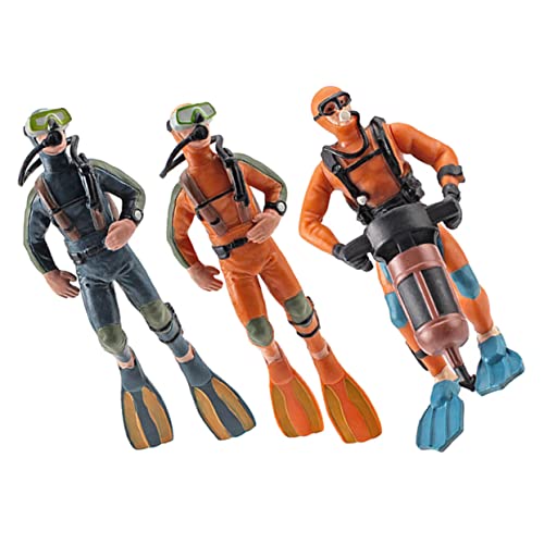VILLFUL Miniatur-taucherfigur Für Aquarium Dekorative Taucherornament Kreatives Schwimmendes Modell VILLFUL Miniatur-taucherfigur Für Aquarium Dekorative Taucherornament Kreatives Schwimmendes Modell von VILLFUL