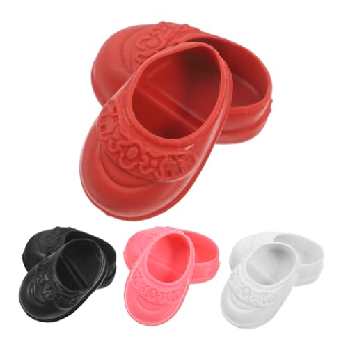 VILLFUL 4 Paar Babyschuhe Babydoll Schuhe Reborn Puppenzubehör Reborn Baby Doll Schuhe Baby Doll Stuff VILLFUL 4 Paar Babyschuhe Babydoll Schuhe Reborn Puppenzubehör Reborn Baby Doll Schuhe Baby Doll Stuff von VILLFUL