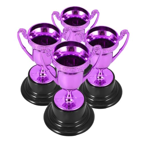 VILLFUL 4 Stück Mini Trophäen aus Bunte Plastik Trophäen für Sportveranstaltungen Partys und Wettbewerbe Spaßige Auszeichnung für Dekoration VILLFUL 4 Stück Mini Trophäen aus Bunte Plastik Trophäen für Sportveranstaltungen Partys und Wettbewerbe Spaßige Auszeichnung für Dekoration von VILLFUL