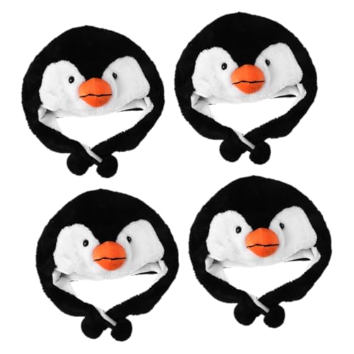 VILLFUL 4 Stück Teiliges Pinguin Ohrenschützer Hut Cartoon Kostüm Foto Requisiten Festival Party Mottoparty Verkleidung Zubehör für Erwachsene VILLFUL 4 Stück Teiliges Pinguin Ohrenschützer Hut Cartoon Kostüm Foto Requisiten Festival Party Mottoparty Verkleidung Zubehör für Erwachsene von VILLFUL