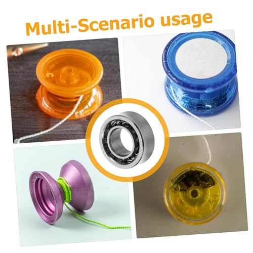 VILLFUL 4 Stück Teiliges Yoyo Kugellager Kugeln Hochpräzise Doppelt Abgedichtet Unresponsive für Lange Leerlaufzeiten Einfache Montage und Kompatibilität für Yoyo Reparatur von VILLFUL