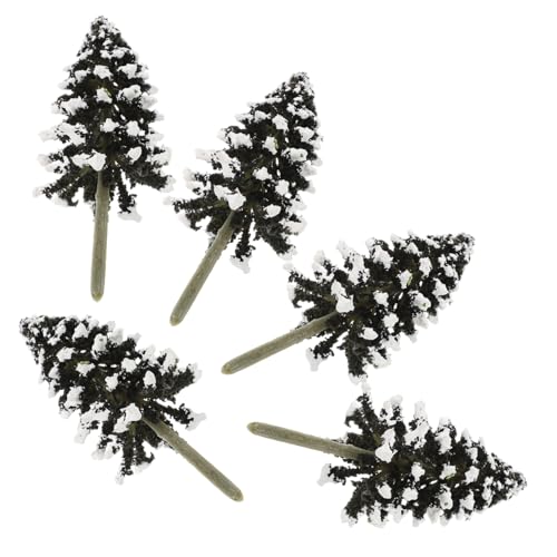 VILLFUL Handwerk Mini Künstliche Zedern Bäume Für Schnee Szene Modell Mini Gefälschte Landschaft Bäume von VILLFUL
