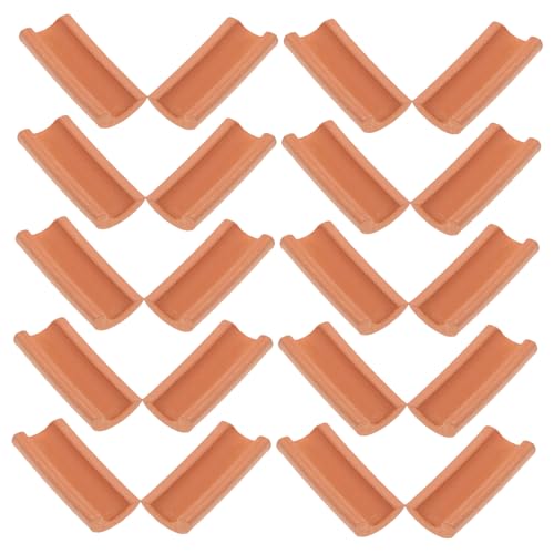 VILLFUL 50 Stück Miniaturziegel für Puppenhaus Dekoration Langlebige Baumaterialien für DIY Gartenprojekte Authentische Miniaturziegel für Landschafts und Dachgestaltung VILLFUL 50 Stück Miniaturziegel für Puppenhaus Dekoration Langlebige Baumaterialien für DIY Gartenprojekte Authentische Miniaturziegel für Landschafts und Dachgestaltung von VILLFUL