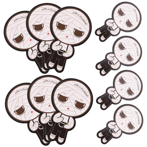 VILLFUL 50 Stück Mumien Dekorationskarten, Halloween Süßigkeitenhalter Karten, Lutscher Papierhalter, Papier Lutscher Karten, Papier Party Gastgeschenke, Neuartige Lutscher Halter, Schöne VILLFUL 50 Stück Mumien Dekorationskarten, Halloween Süßigkeitenhalter Karten, Lutscher Papierhalter, Papier Lutscher Karten, Papier Party Gastgeschenke, Neuartige Lutscher Halter, Schöne von VILLFUL