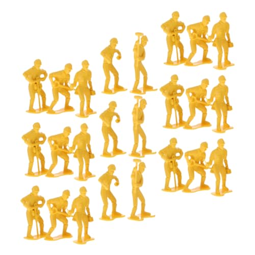 VILLFUL 54Stücke Menschenfiguren für Mikrolandschaften Detaillierte Bauarbeiter zur Kreativen Spielgestaltung für Sammler Dekoration VILLFUL 54Stücke Menschenfiguren für Mikrolandschaften Detaillierte Bauarbeiter zur Kreativen Spielgestaltung für Sammler Dekoration von VILLFUL